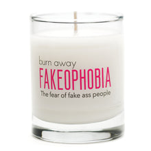 Load image into Gallery viewer, Fakeophobia Candle
