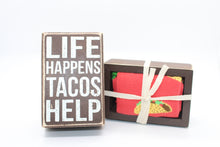 Load image into Gallery viewer, Life and Taco Box Sock Set
