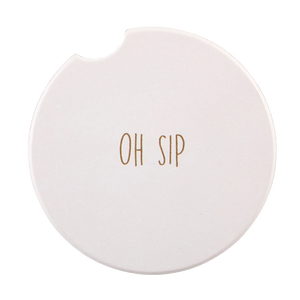 Oh Sip Car Coaster