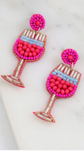 Load image into Gallery viewer, Cocktail Beaded Earrings
