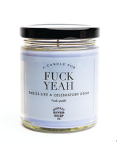 Load image into Gallery viewer, Censored - &quot;F&quot; Yeah Candle
