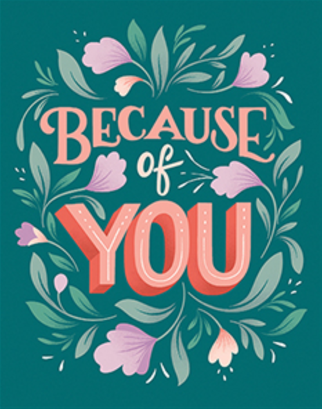 Because of You card