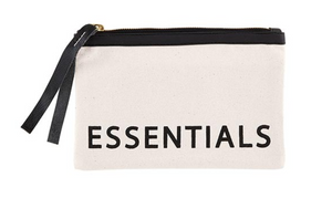 Essentials Canvas Pouch