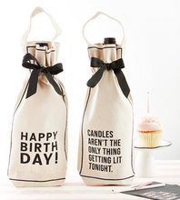 Load image into Gallery viewer, Happy Birthday Wine Bag
