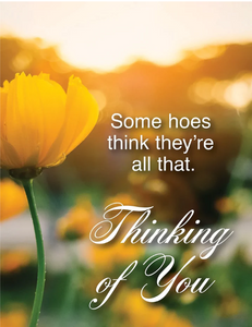 Thinking of you card