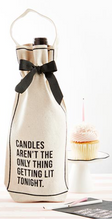 Load image into Gallery viewer, Candles Wine Bag
