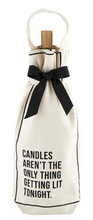 Load image into Gallery viewer, Candles Wine Bag
