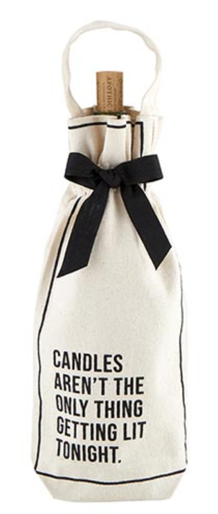 Candles Wine Bag