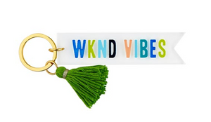 "Wkend Vibes" Keychain