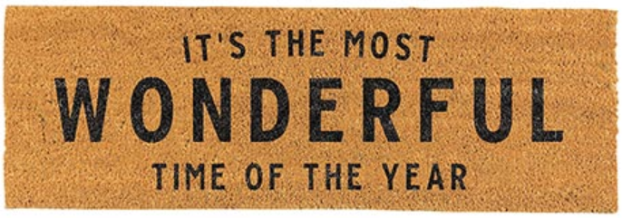 Wonderful Time Door Mat